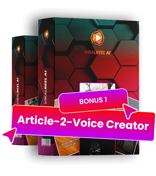 bonus one article to voice creator
